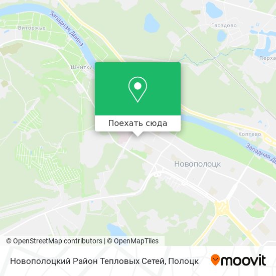 Карта Новополоцкий Район Тепловых Сетей