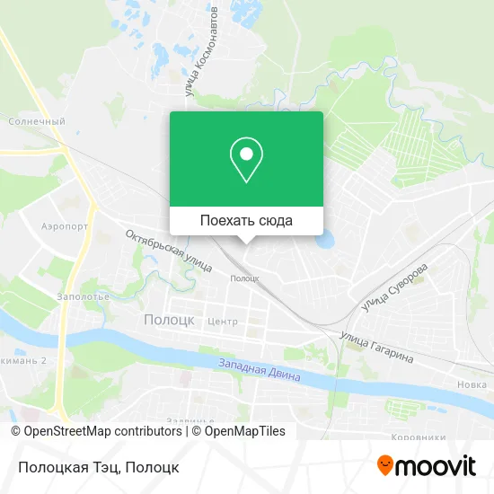 Карта Полоцкая Тэц