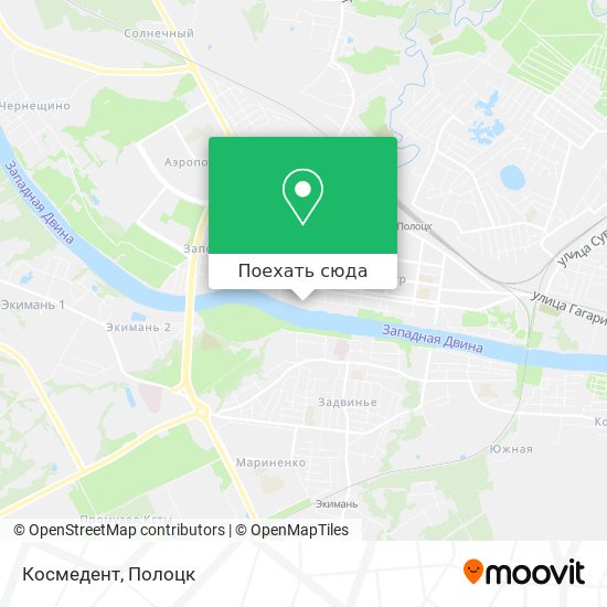 Карта Космедент