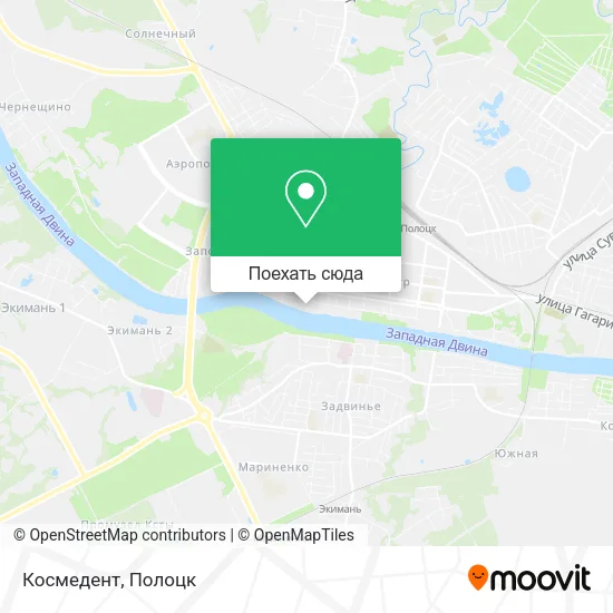 Карта Космедент
