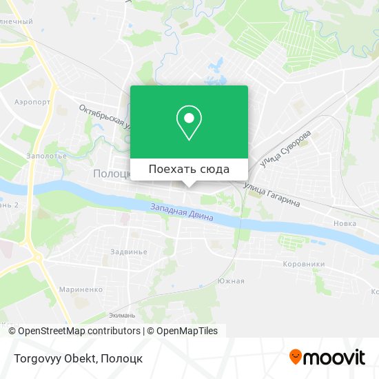 Карта Torgovyy Obekt
