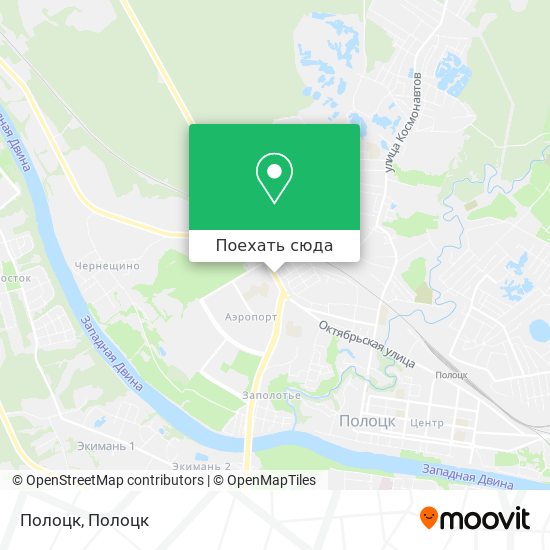 Карта Полоцк
