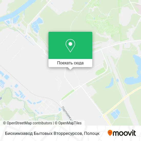 Карта Биохимзавод Бытовых Вторресурсов