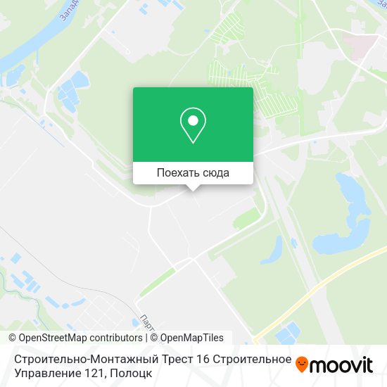 Карта Строительно-Монтажный Трест 16 Строительное Управление 121