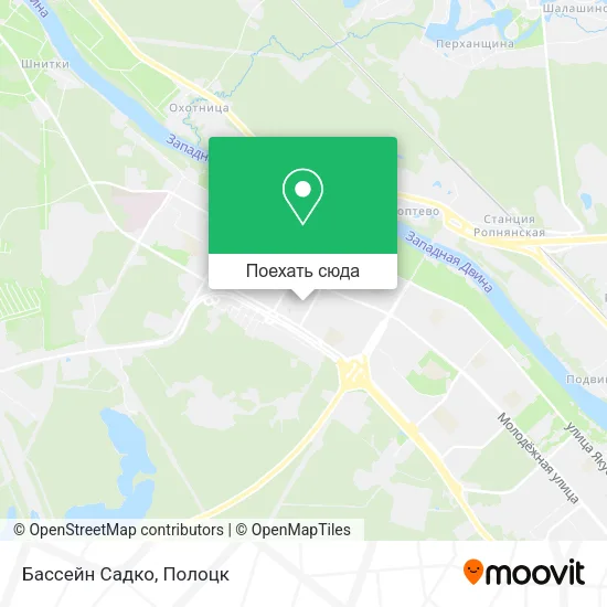 Карта Бассейн Садко