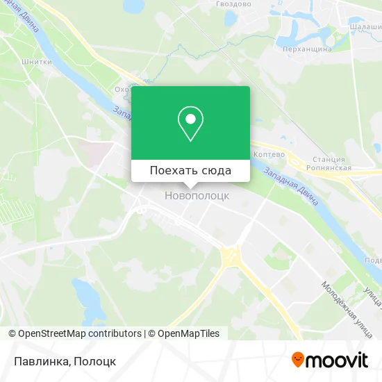 Карта Павлинка