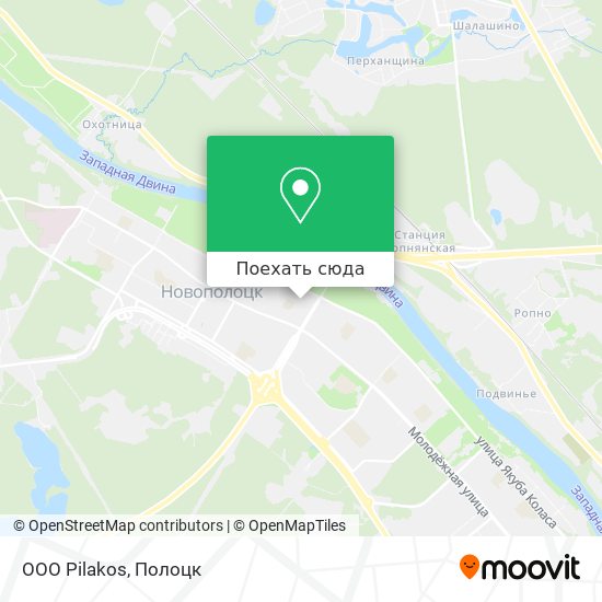 Карта OOO Pilakos