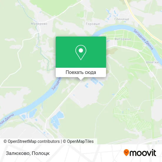 Карта Залюхово