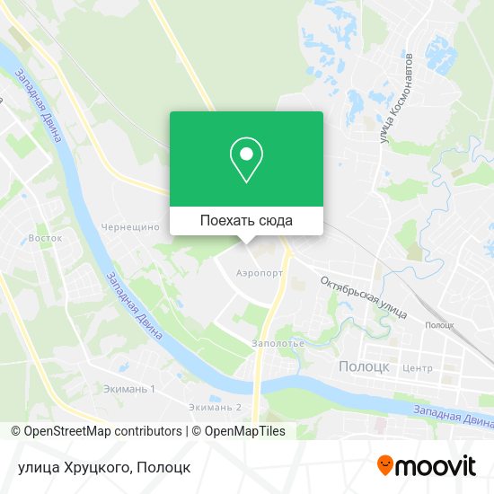 Карта улица Хруцкого
