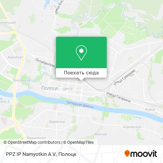 Карта PPZ IP Namyotkin A.V.