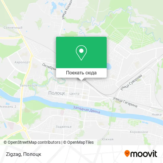 Карта Zigzag
