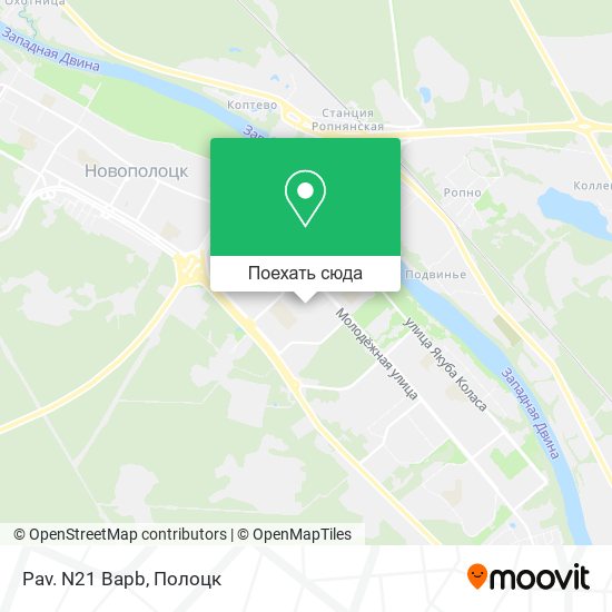 Карта Pav. N21 Bapb