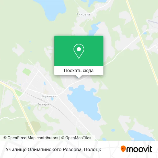 Карта Училище Олимпийского Резерва