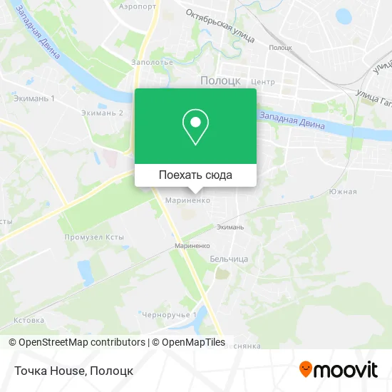 Карта Точка House