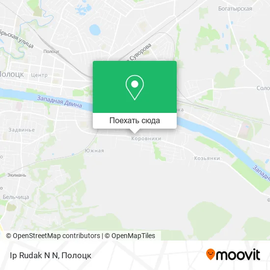 Карта Ip Rudak N N