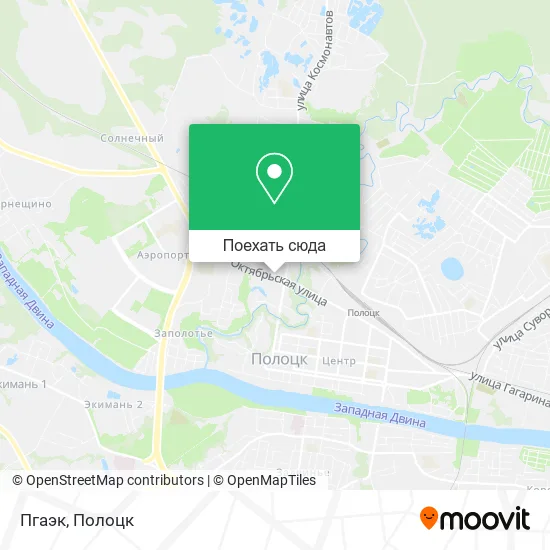 Карта Пгаэк