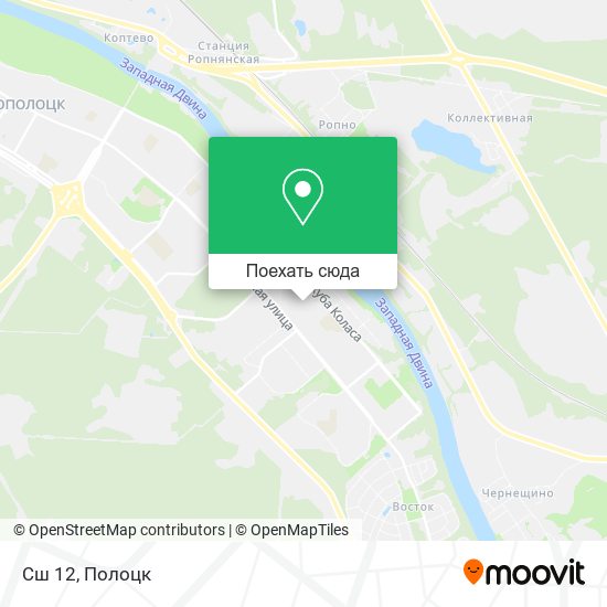 Карта Сш 12