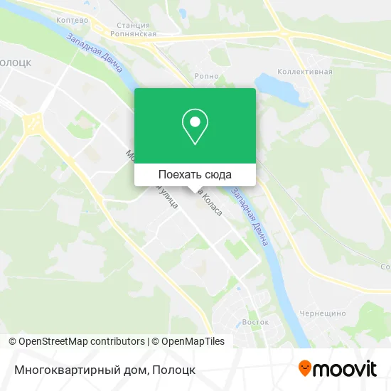 Карта Многоквартирный дом