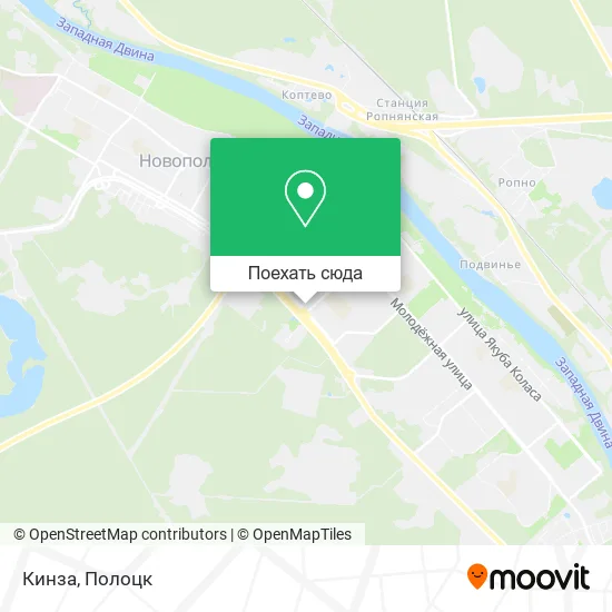 Карта Кинза