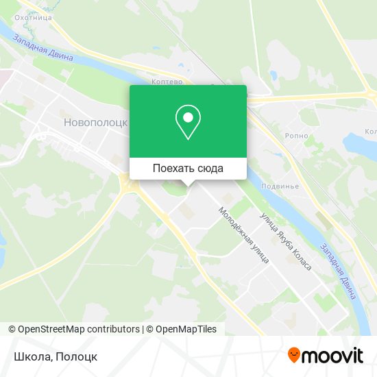 Карта Школа