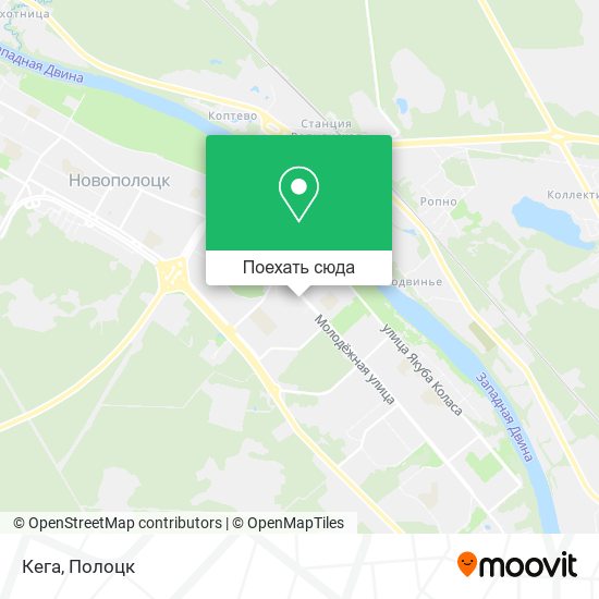 Карта Кега