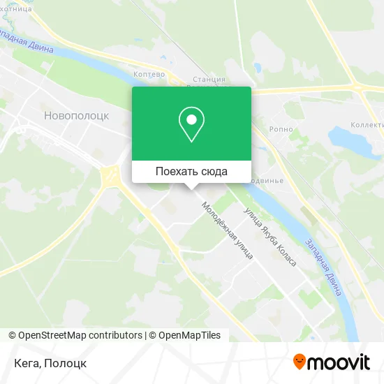 Карта Кега