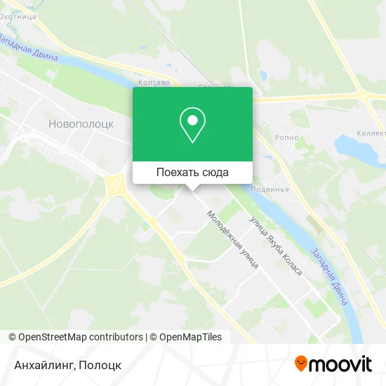 Карта Анхайлинг