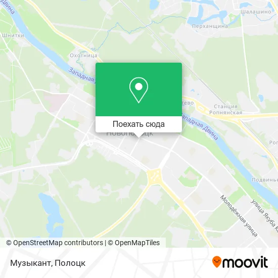 Карта Музыкант