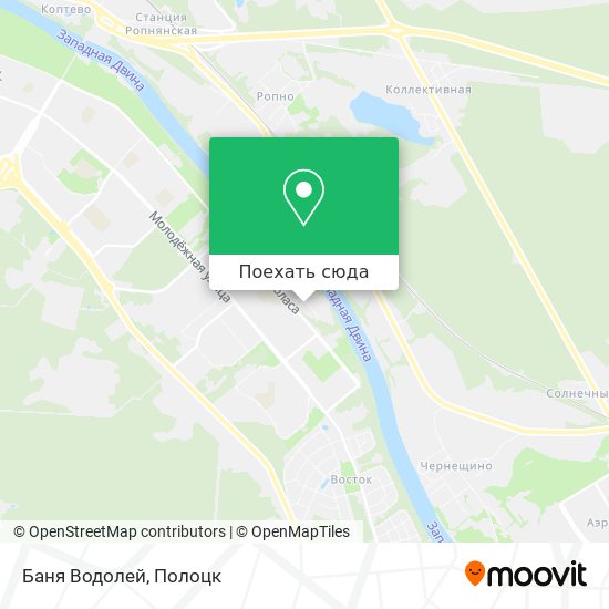 Карта Баня Водолей