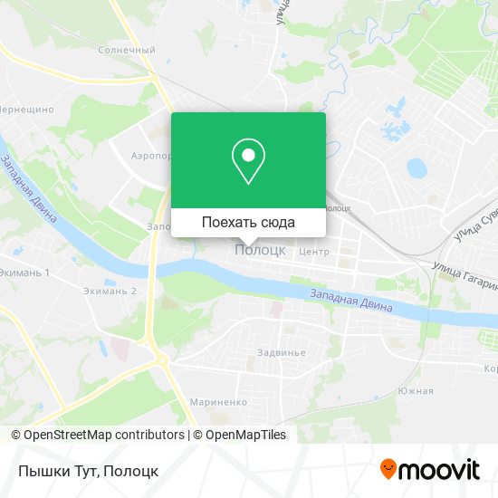 Карта Пышки Тут