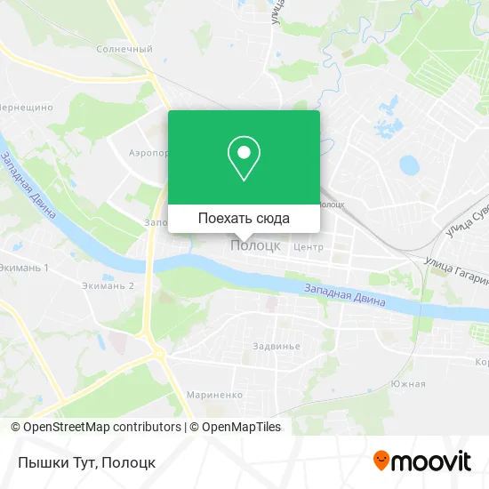 Карта Пышки Тут