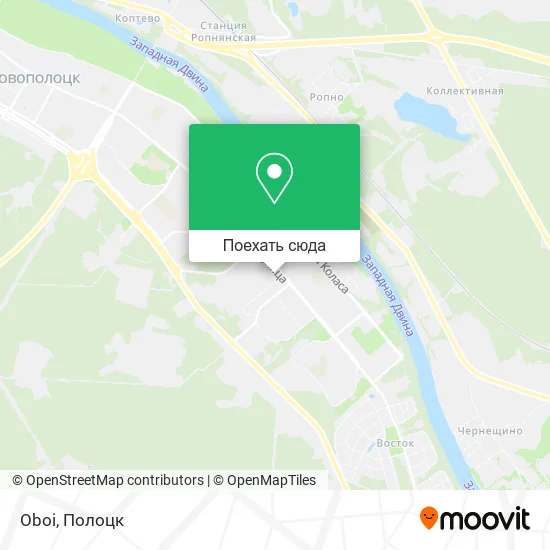 Карта Oboi