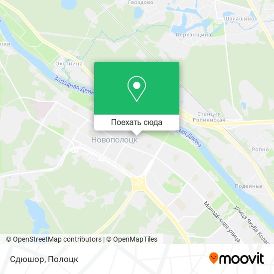 Карта Сдюшор