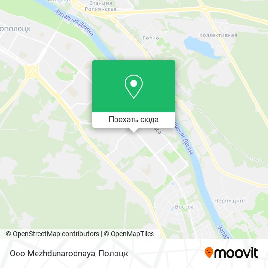 Карта Ooo Mezhdunarodnaya