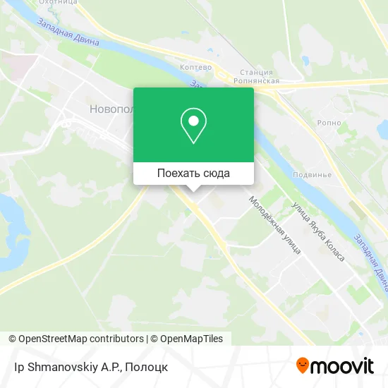 Карта Ip Shmanovskiy A.P.