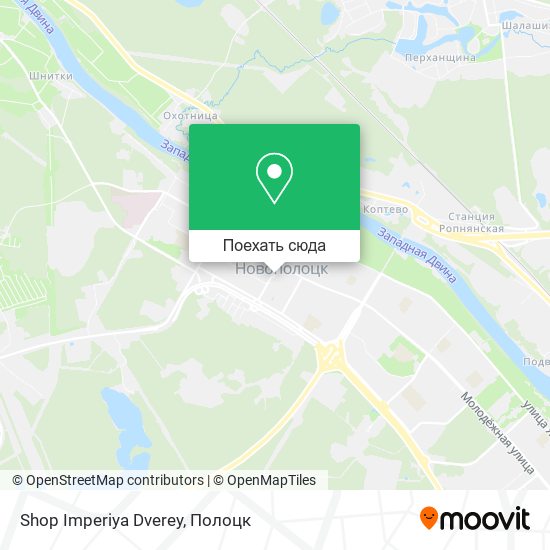 Карта Shop Imperiya Dverey
