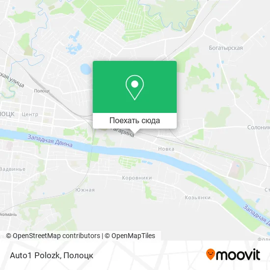 Карта Auto1 Polozk