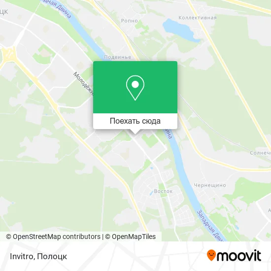 Карта Invitro