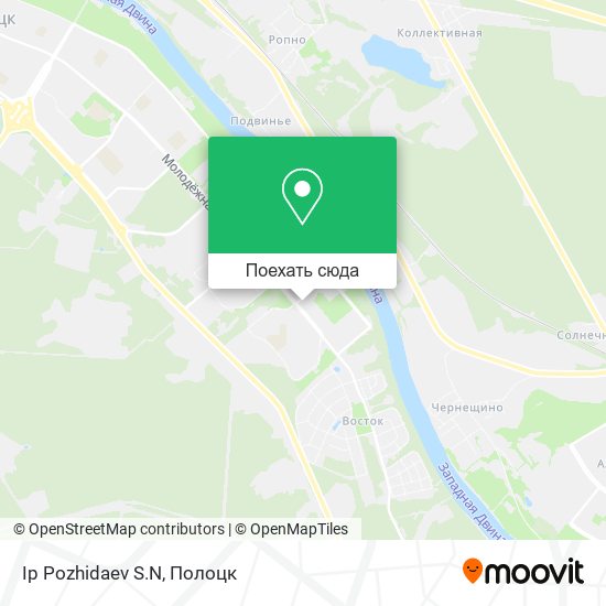 Карта Ip Pozhidaev S.N