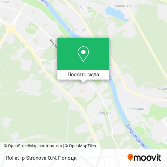Карта Rollet Ip Strunova O.N