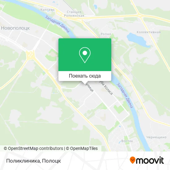 Карта Поликлиника