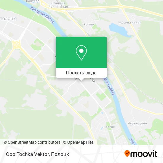 Карта Ooo Tochka Vektor