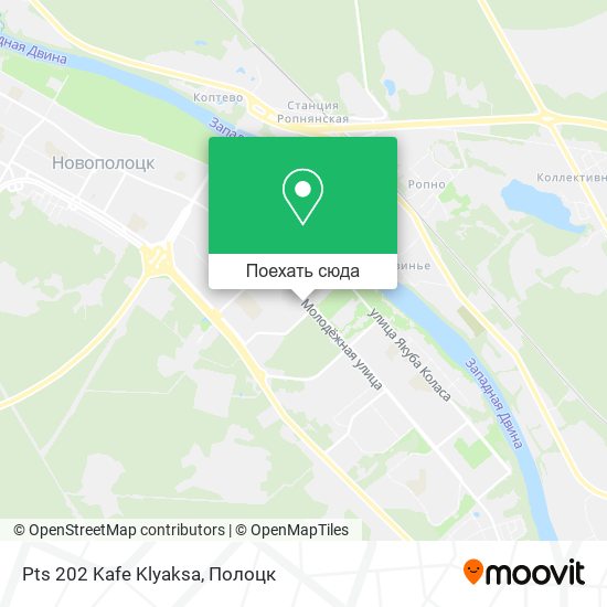 Карта Pts 202 Kafe Klyaksa