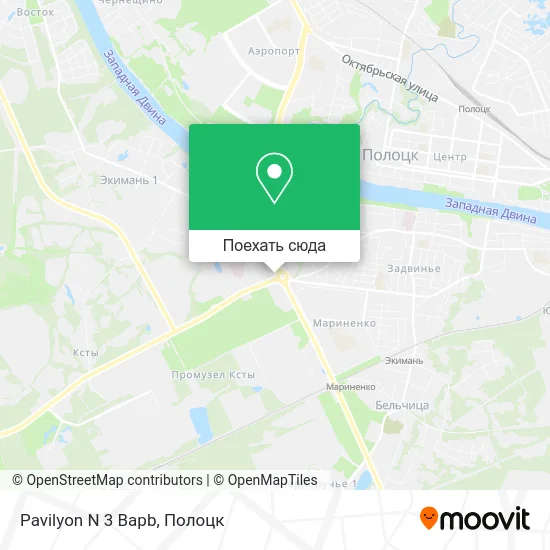 Карта Pavilyon N 3 Bapb