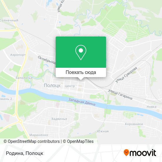 Карта Родина