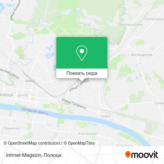 Карта Intrnet-Magazin