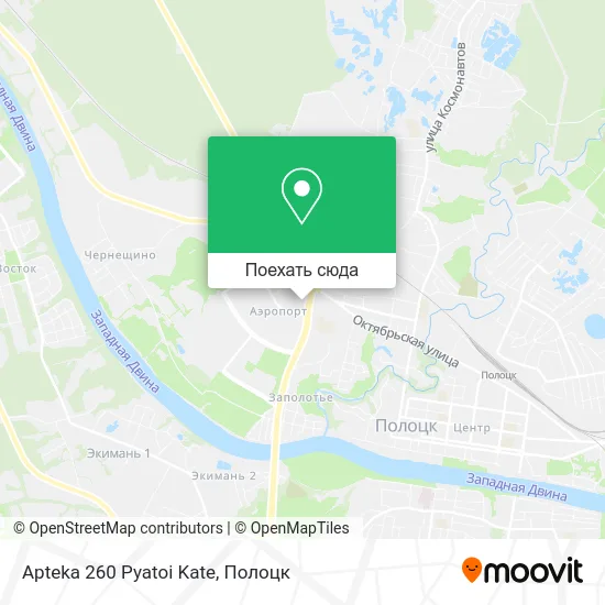 Карта Apteka 260 Pyatoi Kate