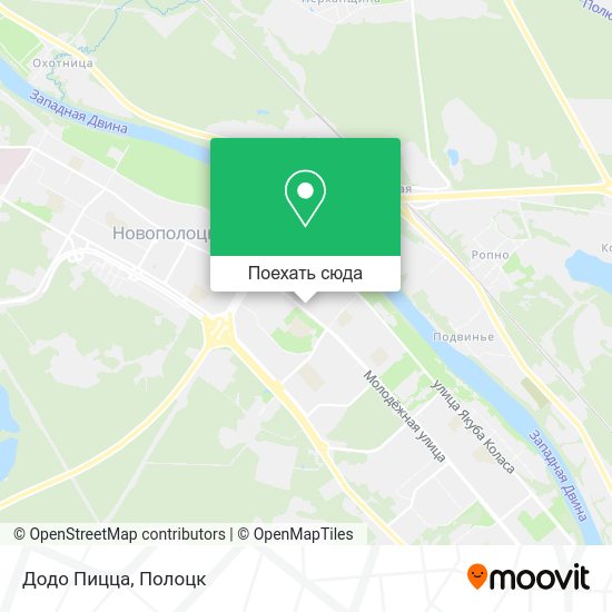 Карта Додо Пицца