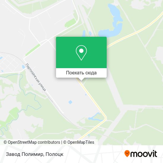 Карта Завод Полимир