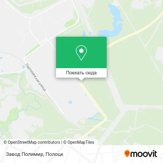 Карта Завод Полимир